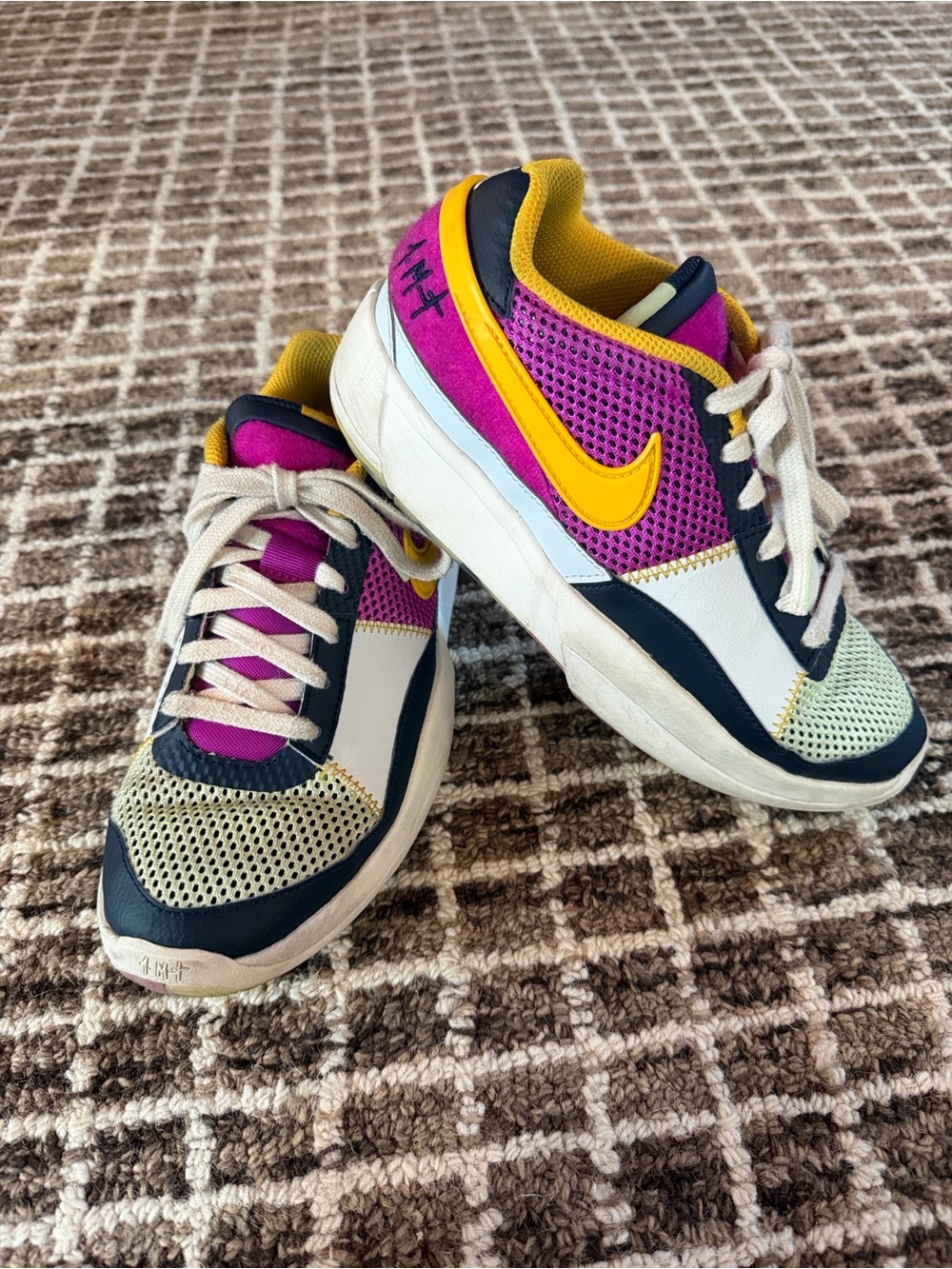 KIDS NIKE JA 1 SE GRADE-SCHOOL SNEAKERS FN4977-400